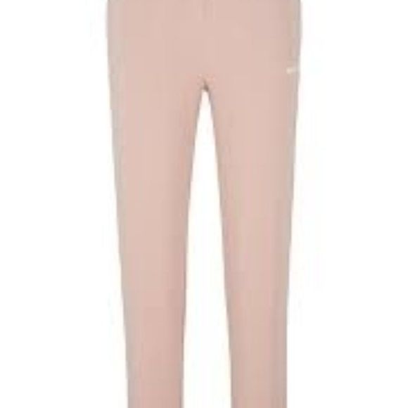 NWT HUGO BOSS CUFFED TRACKSUIT BOTTOMS IN BRUSHED JERSEY WITH LOGO size LARGE - Picture 4 of 4